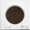 10 centimes Napoléon III tête nue 1855 D chien Lyon TTB- nettoyage