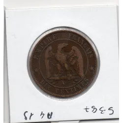 10 centimes Napoléon III tête laurée 1861 A Paris TTB