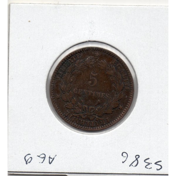 5 centimes Cérès 1896 Torche TB-