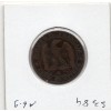 5 centimes Napoléon III tête nue 1855 MA ancre Marseille TB-