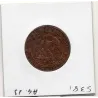 5 centimes Napoléon III tête nue 1854 D Lyon TTB