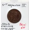 5 centimes Napoléon III tête nue 1854 D Lyon TTB