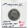 1 franc Napoléon III tête laurée 1866 A Paris TB- nettoyée