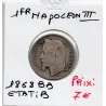 1 franc Napoléon III tête laurée 1868 BB Strasbourg B