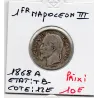 1 franc Napoléon III tête laurée 1868 A Paris TB-