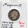 1 franc Napoléon III tête laurée 1866 BB Strasbourg B,
