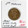 1 franc Morlon 1935 TTB