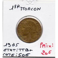 1 franc Morlon 1935 TTB+