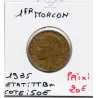 1 franc Morlon 1935 TTB+