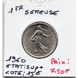 1 franc Semeuse Nickel 1960 Sup+