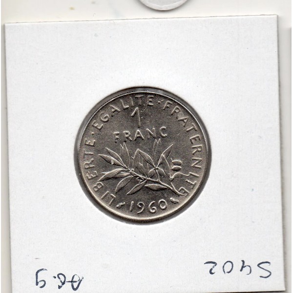 1 franc Semeuse Nickel 1960 Sup+