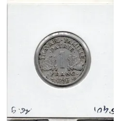 1 franc Francisque Bazor 1943 B Beaumont TB