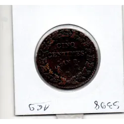 5 centimes Dupré An 8 I Limoges TTB-