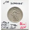 2 Francs Semeuse Argent 1901 TTB-