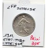 2 Francs Semeuse Argent 1912 TTB+