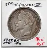 5 francs Napoléon III tête laurée 1868 BB Strasbourg TTB