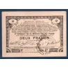 Bon emprunt 70 communes (Départ 59-62-80) 2 francs, TTB, 23.4.1915 Pirot 62-80 Billet