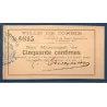 Bon ville Corbie 50 centimes, Spl, 3.9.1914 Pirot 80-57 Billet