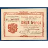 Bon ville Bolbec 2 francs, Sup, 1917 Pirot 76-18 Billet