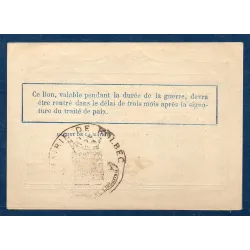 Bon ville Bolbec 50 centimes, Sup, 1917 Pirot 76-16 Billet