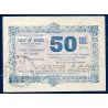 Bon ville Bolbec 50 centimes, Sup, 1916 Pirot 76-12 Billet