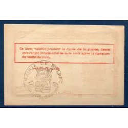 Bon ville Bolbec 25 centimes, Sup, 1917 Pirot 76-15 Billet