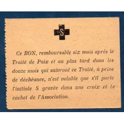 Bon ville Région Solesmes 10 centimes, Neuf, ND Pirot 59-2364 Billet