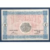 Bon ville Mulhouse 1 franc, TTB, 18.12.1918 Pirot 132.2 Billet
