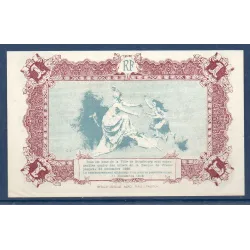 Bon ville de Strasbourg 1 franc, Spl, 11.11.1918 Pirot 133-4 Billet
