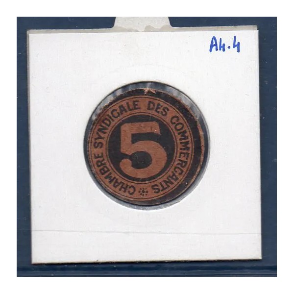 Bon de ville Perpignan 5 centimes, Sup, 1920 Pirot 66-61 Billet