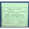 Bon ville Noyon 50 centimes, Spl, 17.12.1915 Pirot 60-65 Billet