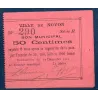 Bon ville Noyon 50 centimes, Neuf, 17.12.1915 Pirot 60-65 Billet