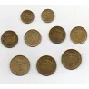 Lot de 9 pièces Commerce et industrie 1921-1924