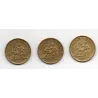Lot de 3 bon pour 2 francs Commerce et industrie 1921-1923