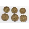 Lot de 6 bon pour 1 et 2 francs Commerce et industrie 1921-1923