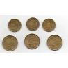 Lot de 6 bon pour 1 et 2 francs Commerce et industrie 1921-1923