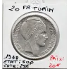 20 francs Turin 1938 Sup