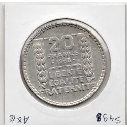 20 francs Turin 1938 Sup