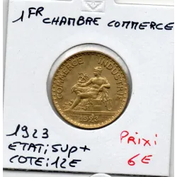 Bon pour 1 franc Commerce Industrie 1923 Sup+
