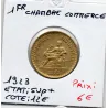 Bon pour 1 franc Commerce Industrie 1923 Sup+