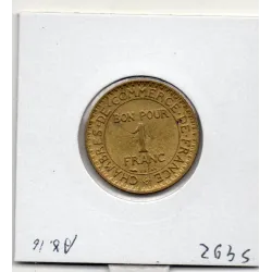 Bon pour 1 franc Commerce Industrie 1922 Sup
