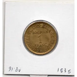 Bon pour 1 franc Commerce Industrie 1922 Sup