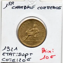 Bon pour 1 franc Commerce Industrie 1921 Sup+