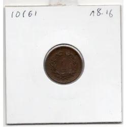 Suisse 1 rappen 1938 TTB, KM.3 Bronze