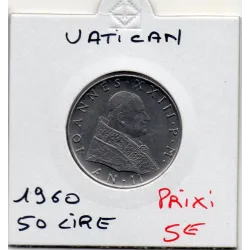 Vatican Jean XXIII 50 lire 1960 Spl, KM.63 Spes