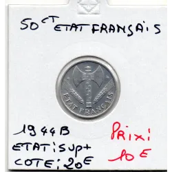 50 centimes Francisque Bazor 1944 B Beaumont Sup+