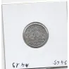50 centimes Francisque Bazor 1943 B Beaumont TTB tache