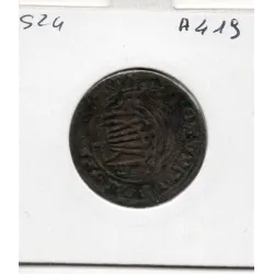 Jeton de nuremberg de compte à la nef laiton, 16eme siecle