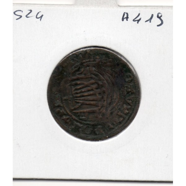 Jeton de nuremberg de compte à la nef laiton, 16eme siecle