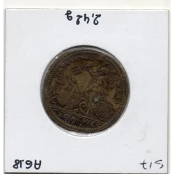 Jeton Louis XV, Galères royales, ND TTB Aequora Lustranod Pacat